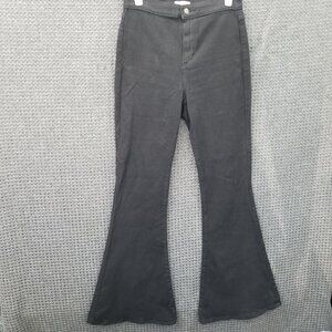 Sneak Peek Bell Bottom Black Jeans Women's 5